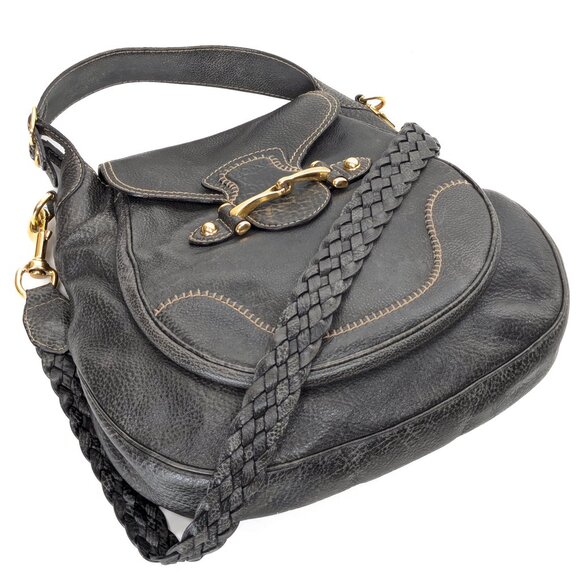 GUGGI Horsebit 55 2-Way Large Shoulder Bag  - Leather - Picture 15 of 16